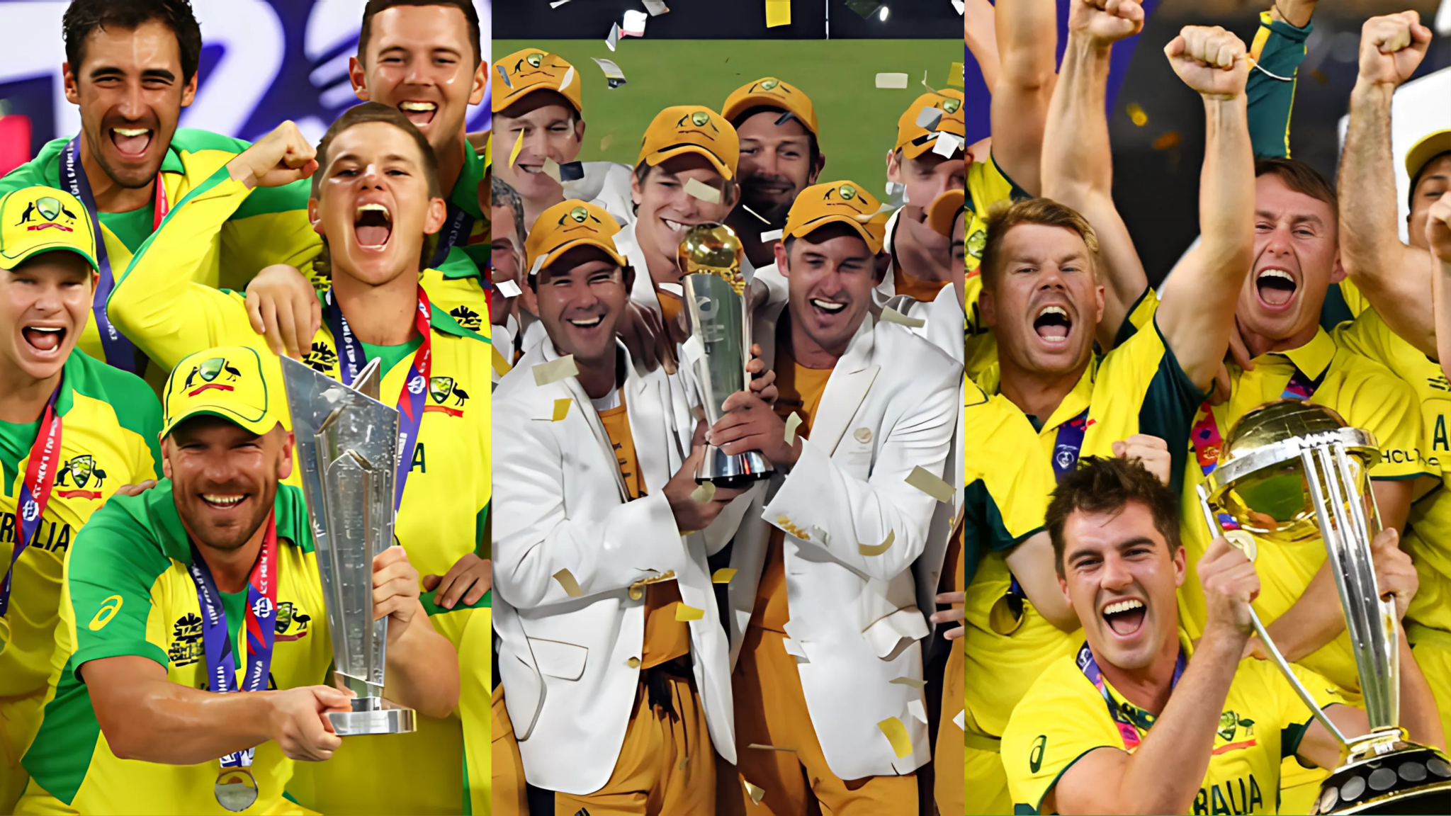 ICC Trophies Won by Australia