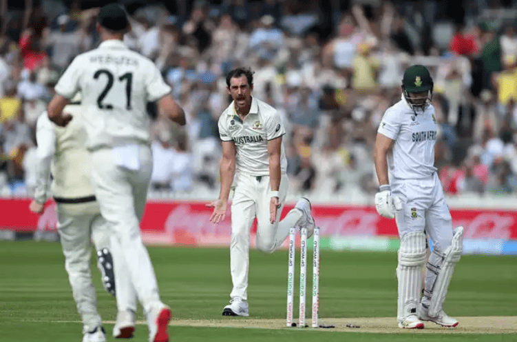 WTC Final Day 1 Starc Leads Australia's Response