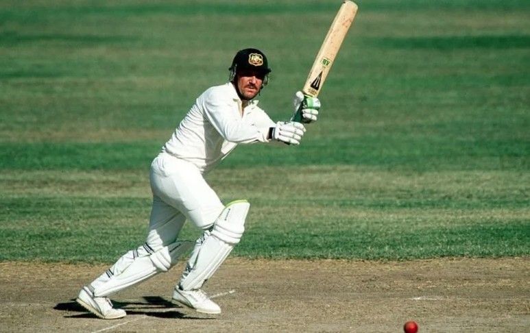 Allan Border With Most Matches For Australia