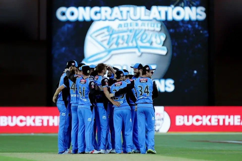 Adelaide Strikers BBL Standings Over The Years