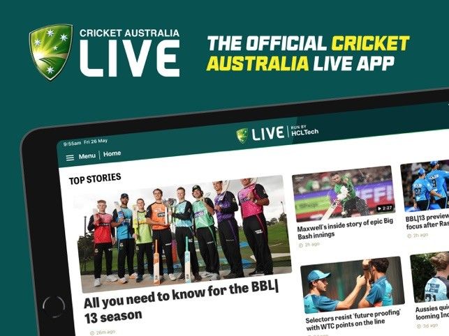 Cricket Australia’s App - Sheffield Shield 2025–26 Streaming