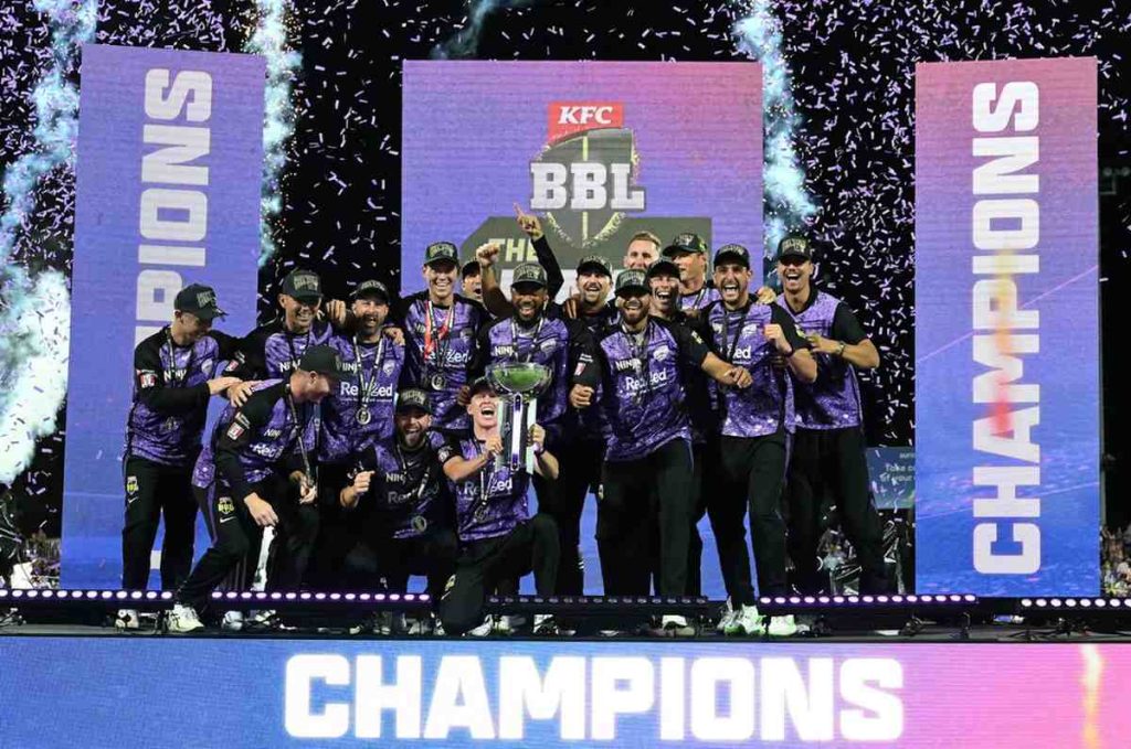 Hobart Hurricanes BBL Standings Over the Years