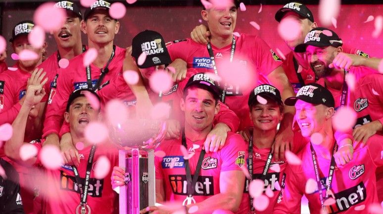 Sydney Sixers BBL Standings Over the Years
