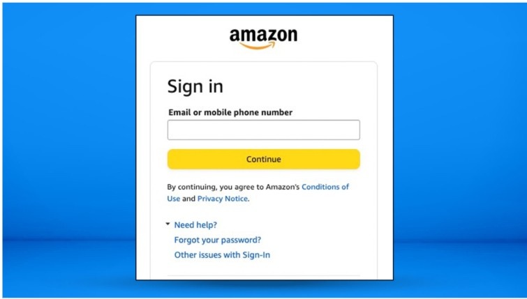 create a password