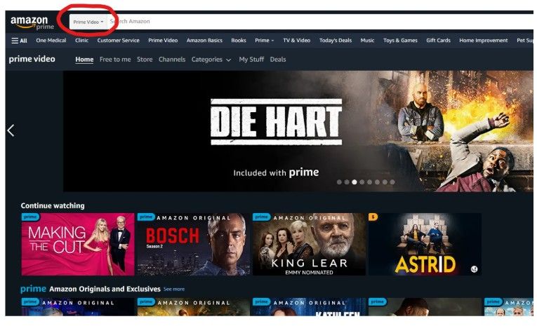 the sports section 