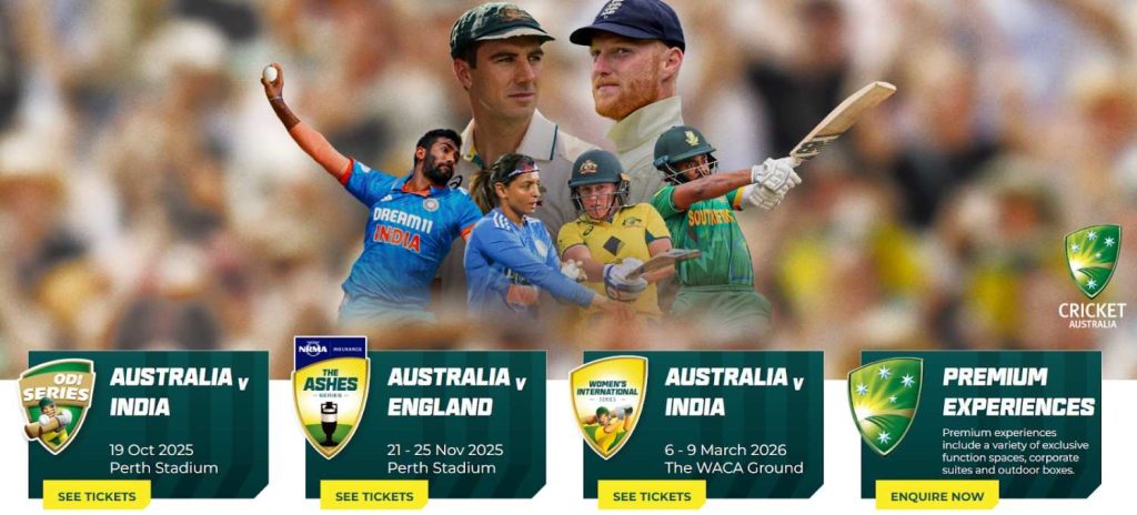 Australia v India to check all the tickets