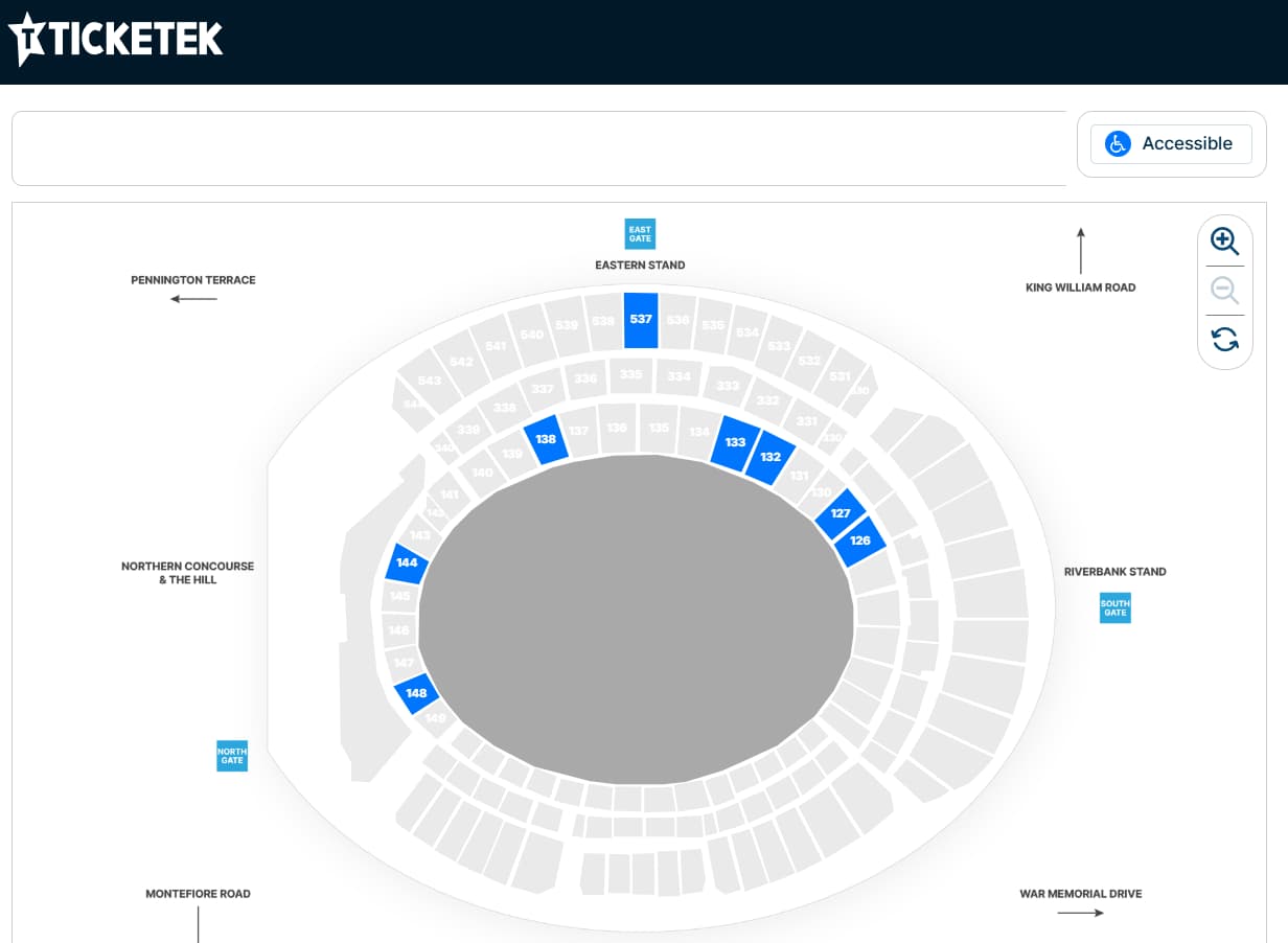 Choose your seat type