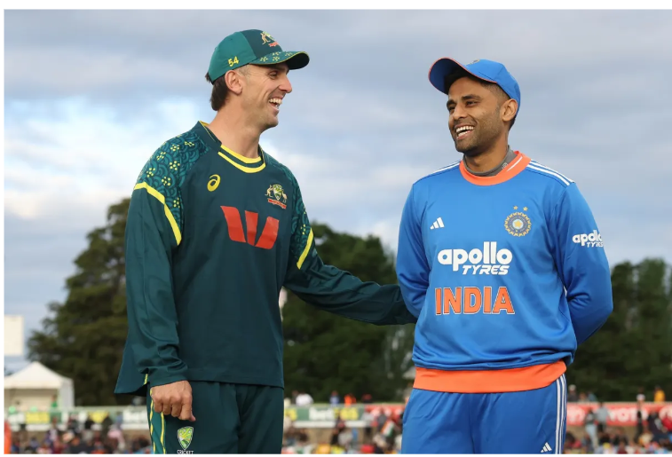 T20 Indian Caption and Australia Caption 