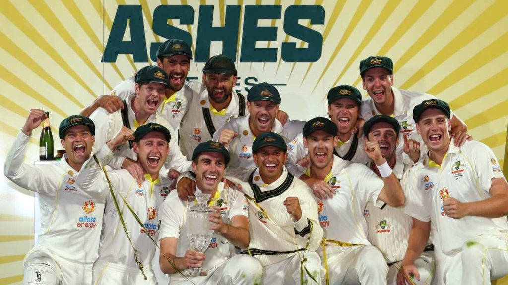 2021-22 Ashes Winners - Australia 4-0 2021-22 Ashes Winners - Australia 4-0