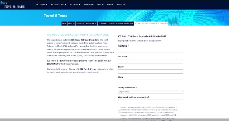 The Tickets For The 2026 T20 World Cup