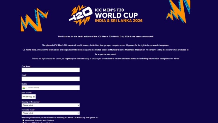 The Tickets For The 2026 T20 World Cup