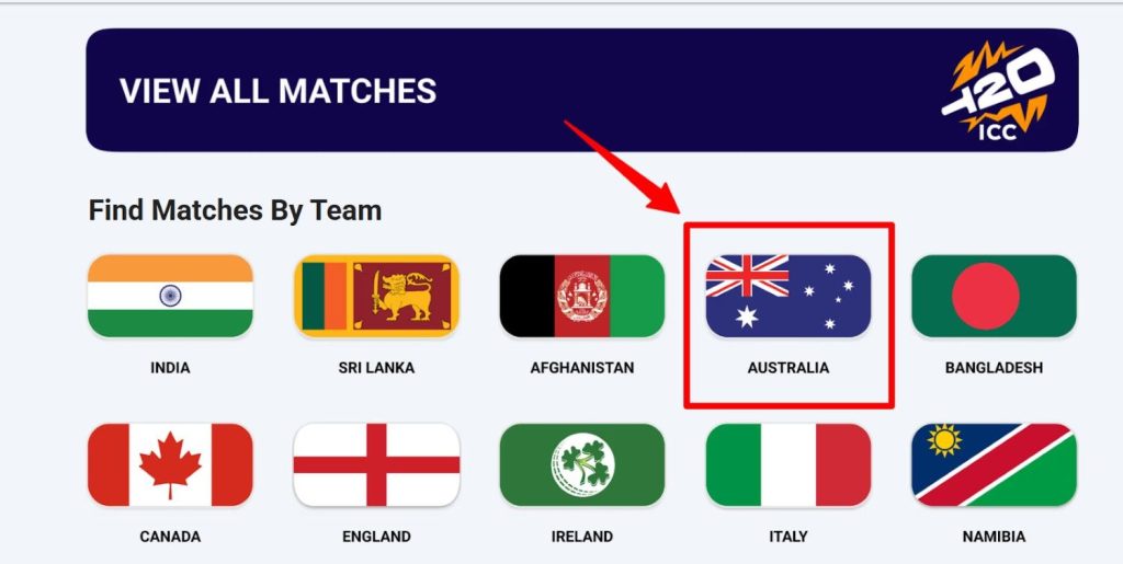Australia vs Oman T20 WC 2026 Tickets Australia vs Oman T20 WC 2026 Tickets