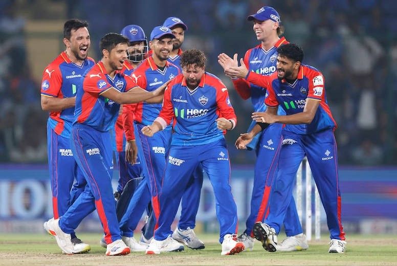 Delhi Capitals At Their Home Ground Delhi Capitals At Their Home Ground