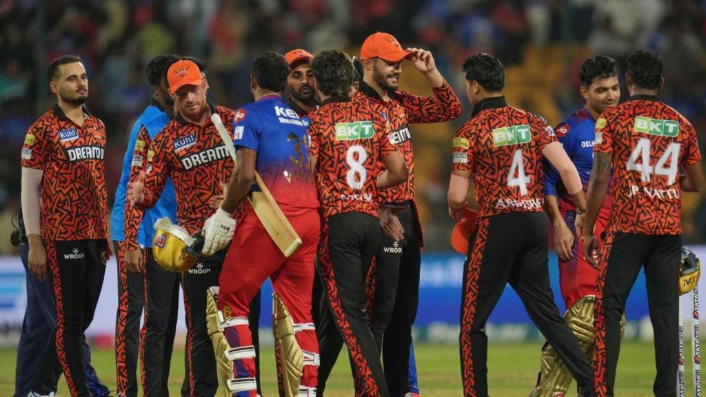 Royal Challengers Bengaluru – 262/7 vs SRH Royal Challengers Bengaluru – 262/7 vs SRH